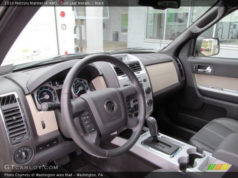 Gold Leaf Metallic / Black 2010 Mercury Mariner I4 4WD