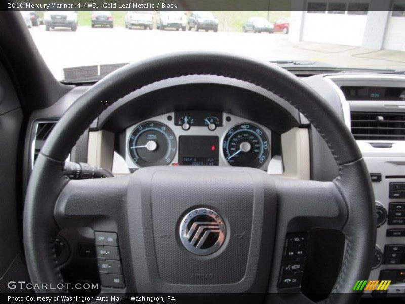 Gold Leaf Metallic / Black 2010 Mercury Mariner I4 4WD