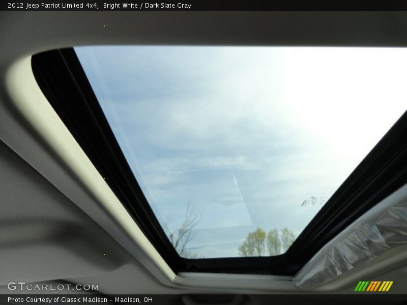Bright White / Dark Slate Gray 2012 Jeep Patriot Limited 4x4