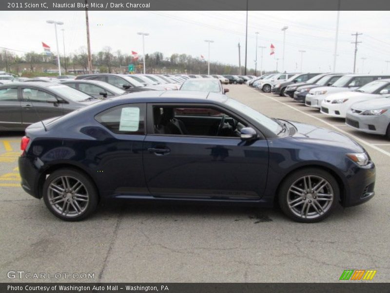 Nautical Blue Mica / Dark Charcoal 2011 Scion tC