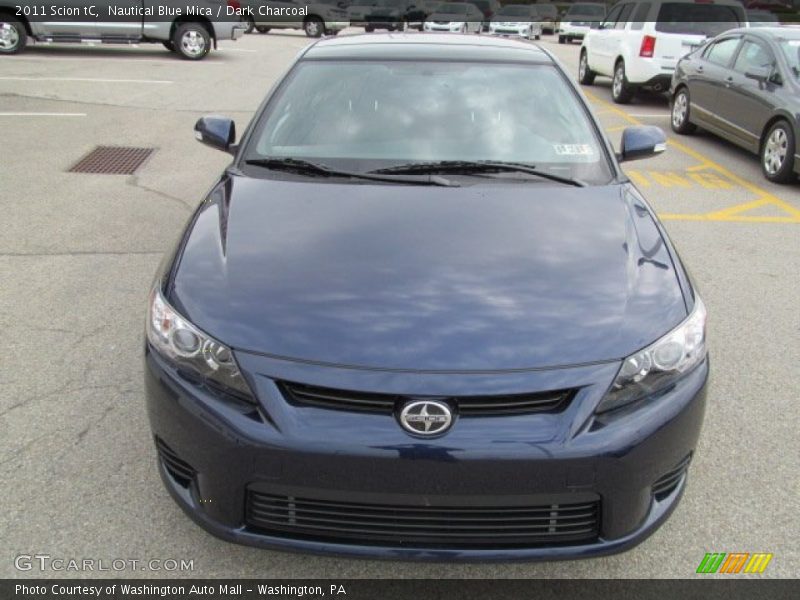 Nautical Blue Mica / Dark Charcoal 2011 Scion tC