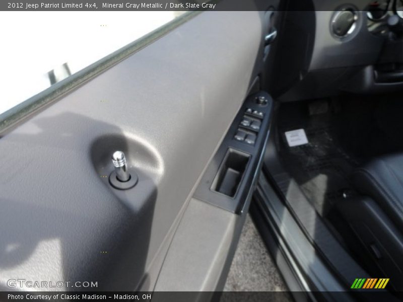 Mineral Gray Metallic / Dark Slate Gray 2012 Jeep Patriot Limited 4x4