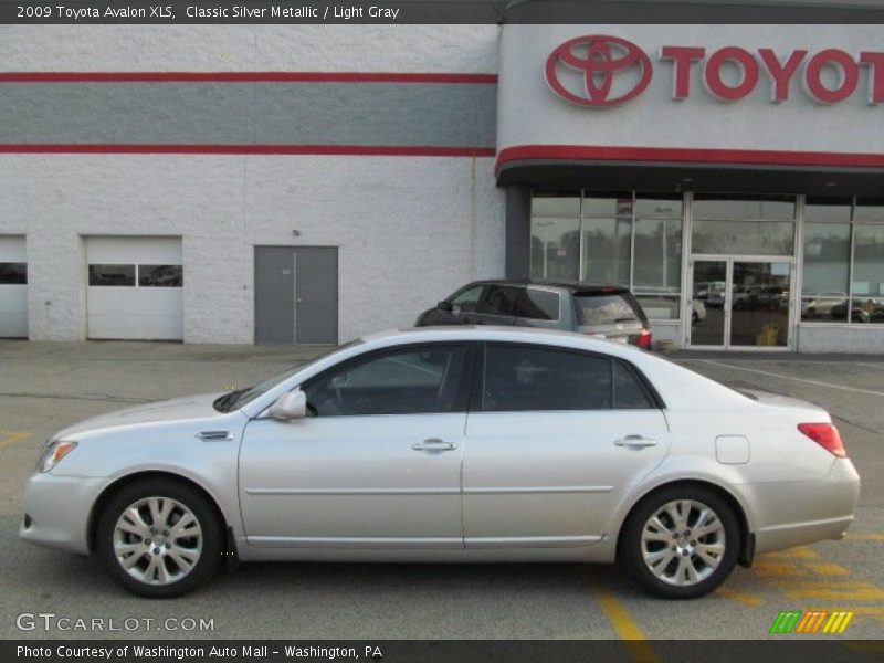 Classic Silver Metallic / Light Gray 2009 Toyota Avalon XLS