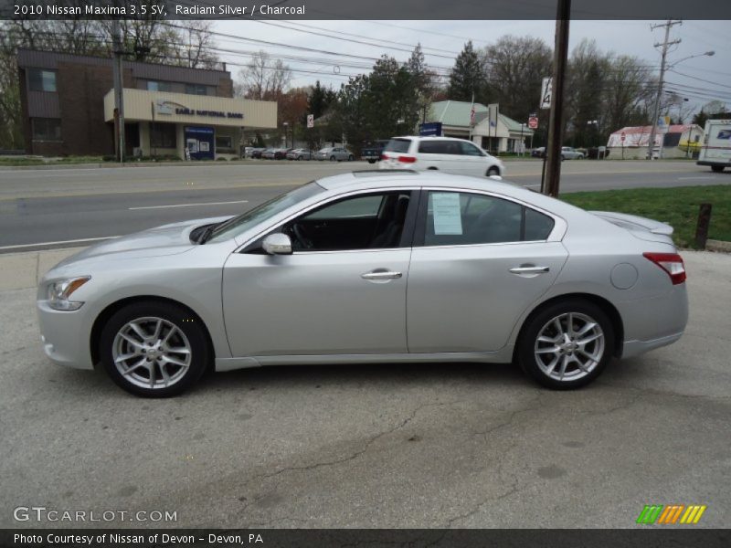 Radiant Silver / Charcoal 2010 Nissan Maxima 3.5 SV