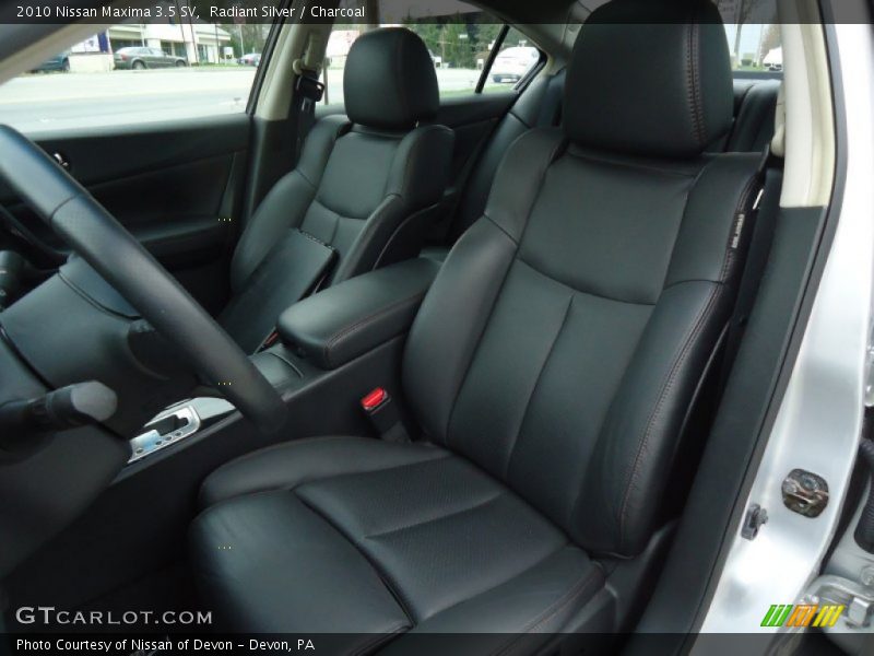 Radiant Silver / Charcoal 2010 Nissan Maxima 3.5 SV