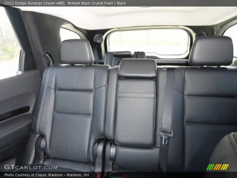 Rear Seat of 2012 Durango Citadel AWD