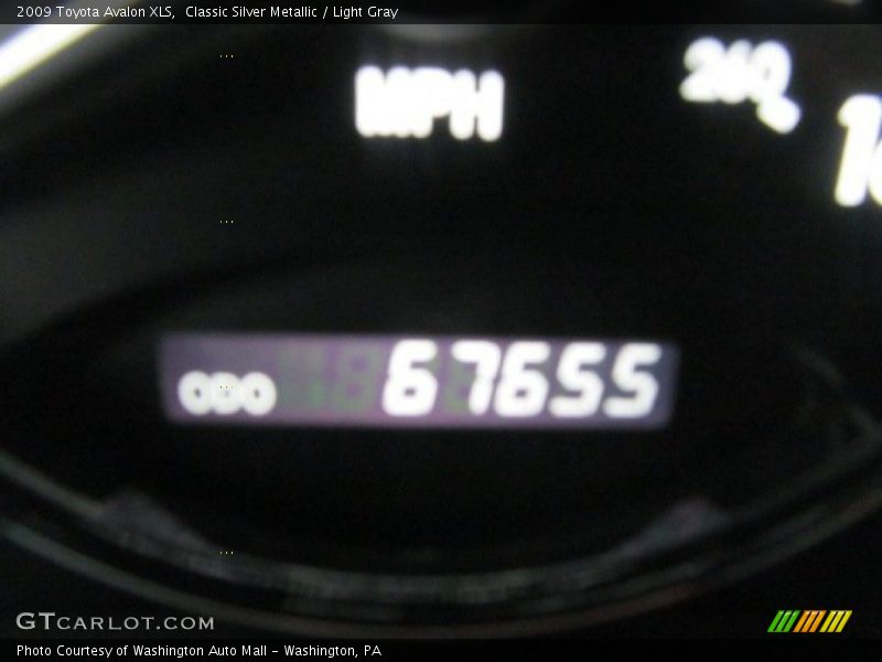 Classic Silver Metallic / Light Gray 2009 Toyota Avalon XLS
