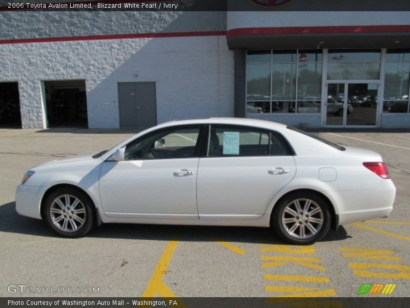 Blizzard White Pearl / Ivory 2006 Toyota Avalon Limited