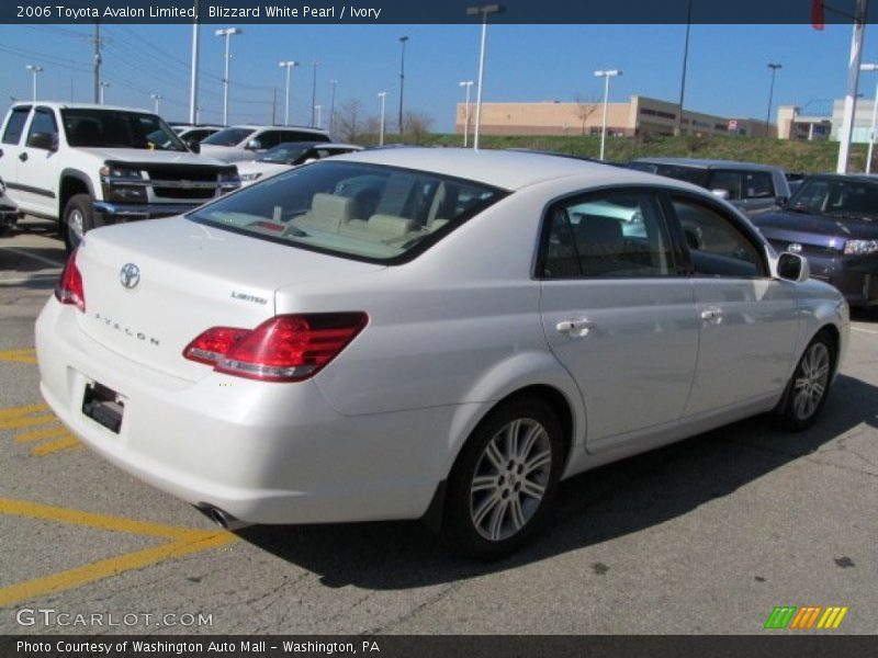 Blizzard White Pearl / Ivory 2006 Toyota Avalon Limited