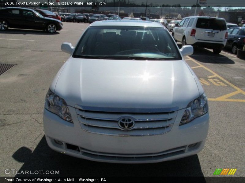 Blizzard White Pearl / Ivory 2006 Toyota Avalon Limited