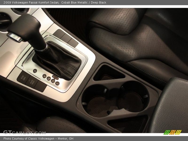 Cobalt Blue Metallic / Deep Black 2009 Volkswagen Passat Komfort Sedan