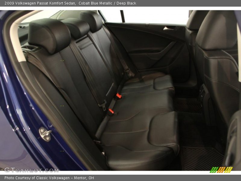 Cobalt Blue Metallic / Deep Black 2009 Volkswagen Passat Komfort Sedan