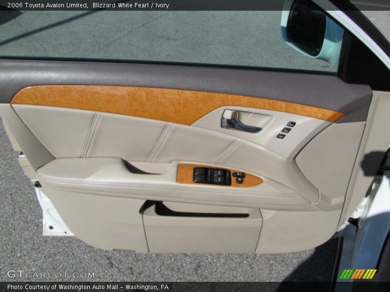 Blizzard White Pearl / Ivory 2006 Toyota Avalon Limited