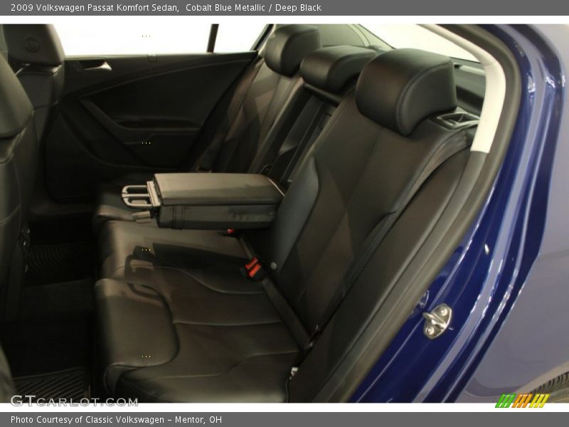 Cobalt Blue Metallic / Deep Black 2009 Volkswagen Passat Komfort Sedan
