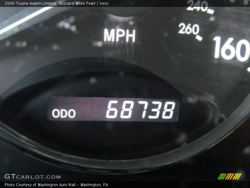 Blizzard White Pearl / Ivory 2006 Toyota Avalon Limited