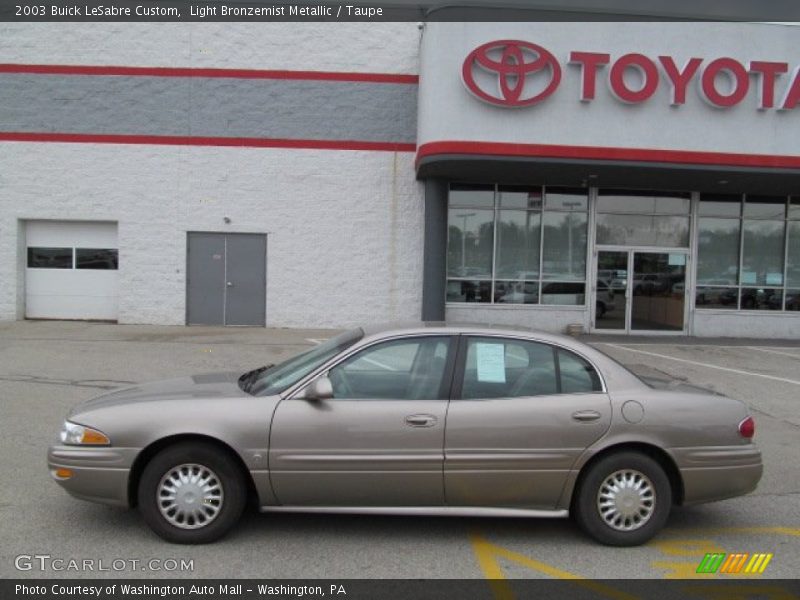Light Bronzemist Metallic / Taupe 2003 Buick LeSabre Custom