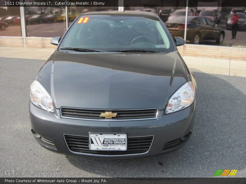 Cyber Gray Metallic / Ebony 2011 Chevrolet Impala LT