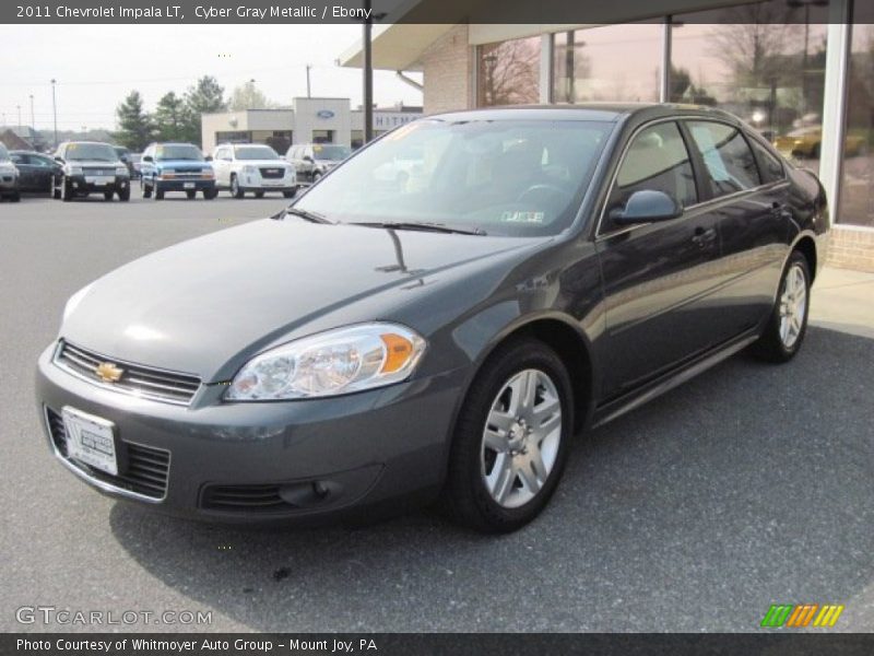 Cyber Gray Metallic / Ebony 2011 Chevrolet Impala LT