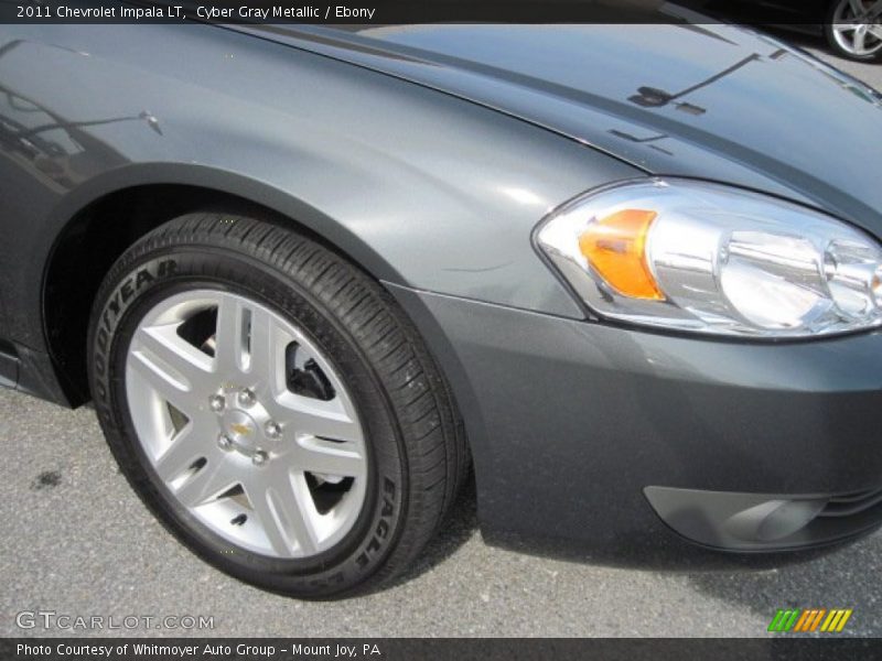 Cyber Gray Metallic / Ebony 2011 Chevrolet Impala LT