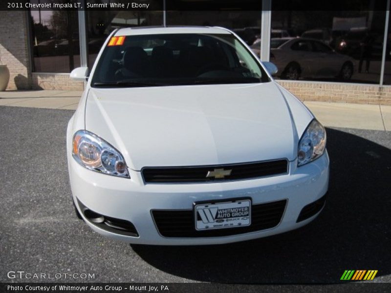 Summit White / Ebony 2011 Chevrolet Impala LT