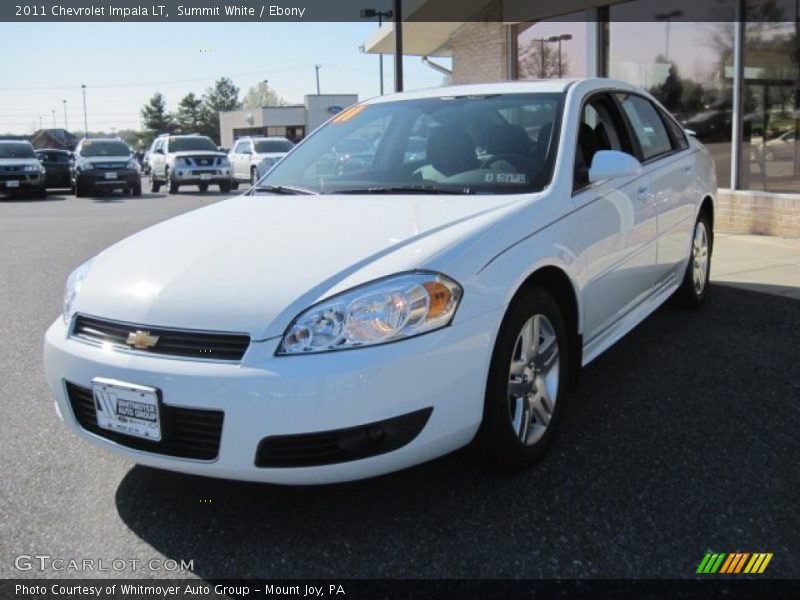 Summit White / Ebony 2011 Chevrolet Impala LT
