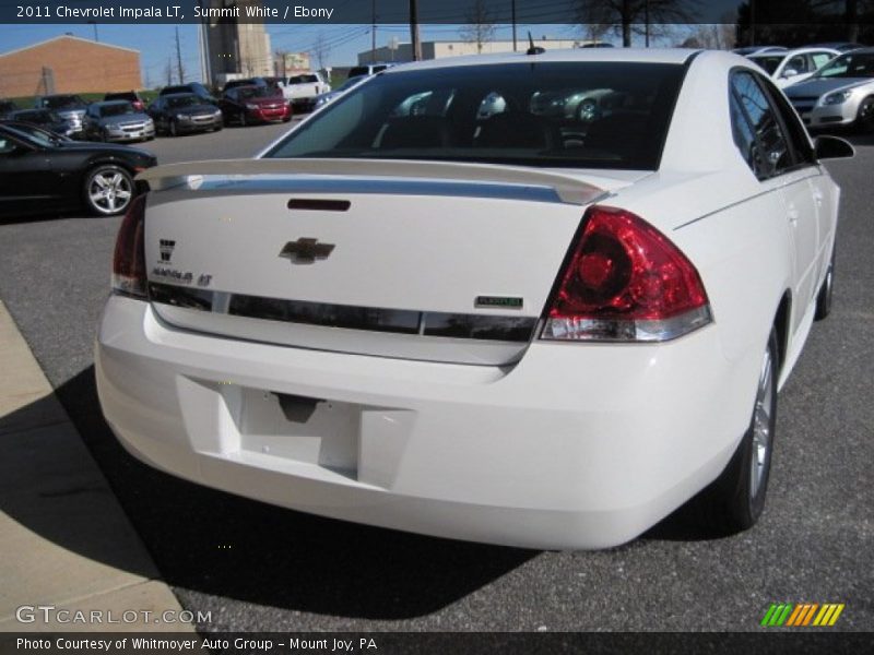 Summit White / Ebony 2011 Chevrolet Impala LT