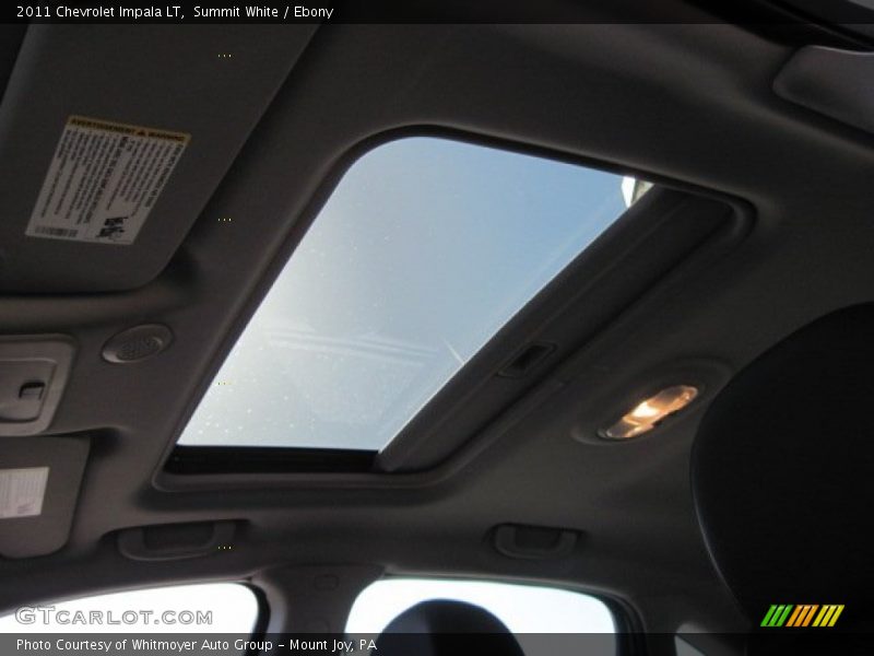 Summit White / Ebony 2011 Chevrolet Impala LT