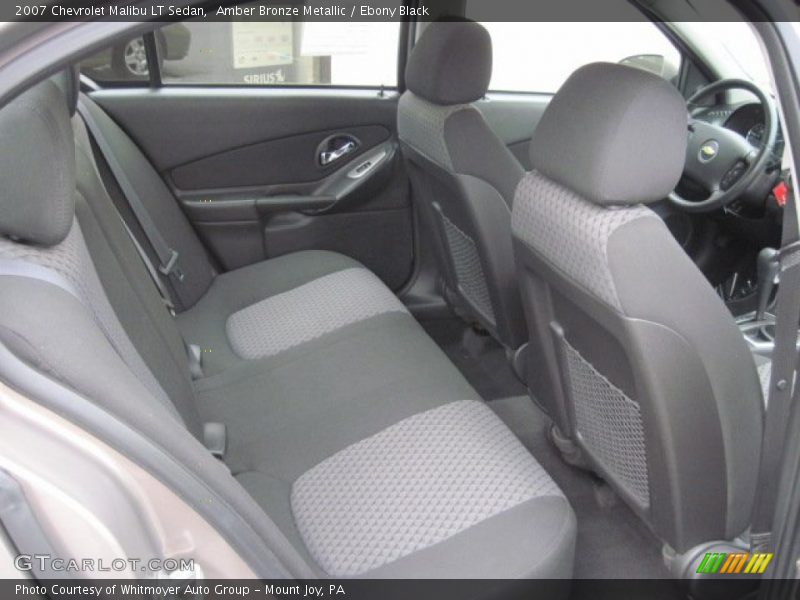 Amber Bronze Metallic / Ebony Black 2007 Chevrolet Malibu LT Sedan