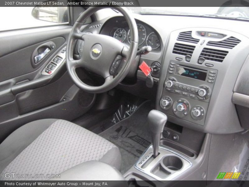Amber Bronze Metallic / Ebony Black 2007 Chevrolet Malibu LT Sedan