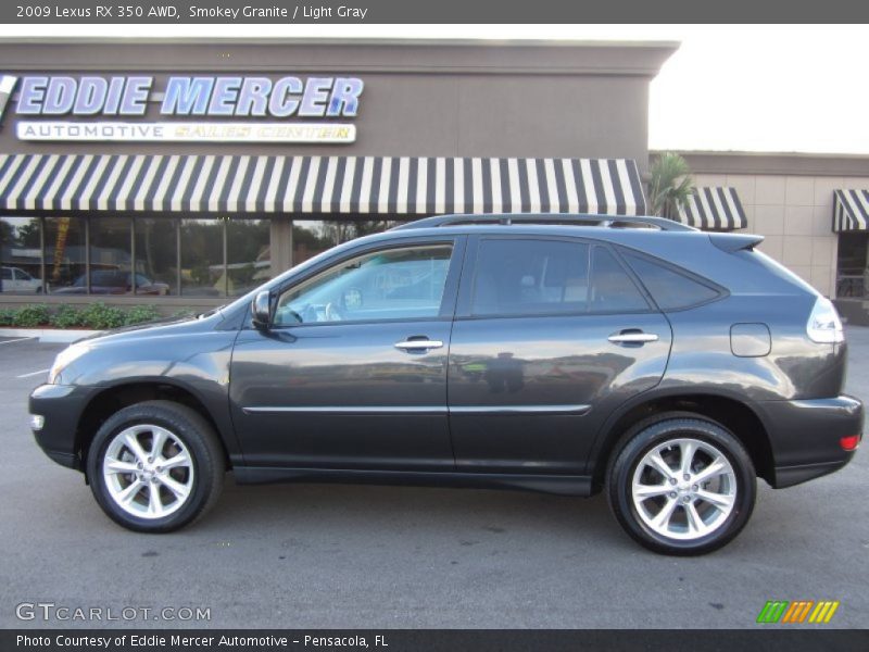 Smokey Granite / Light Gray 2009 Lexus RX 350 AWD