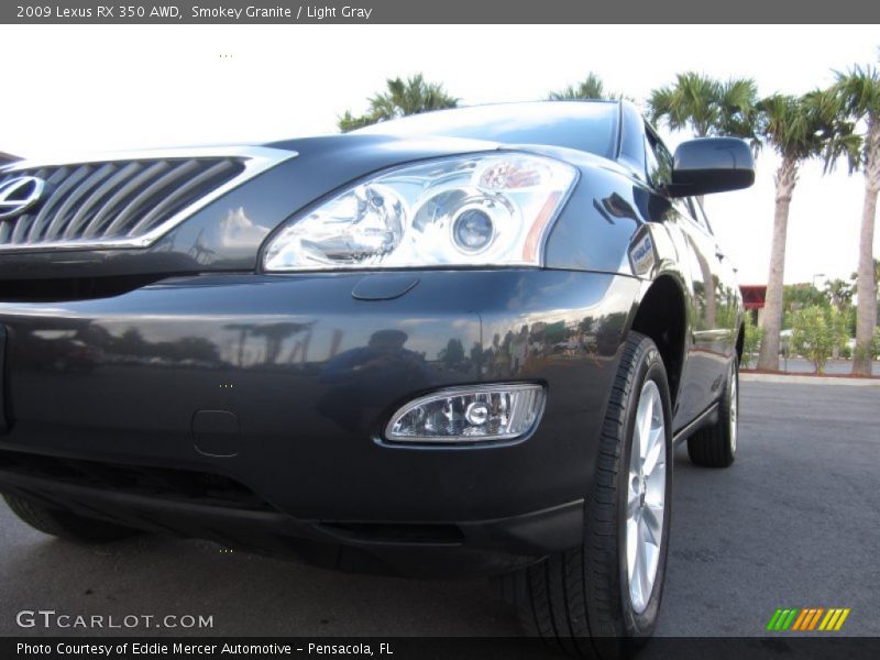 Smokey Granite / Light Gray 2009 Lexus RX 350 AWD