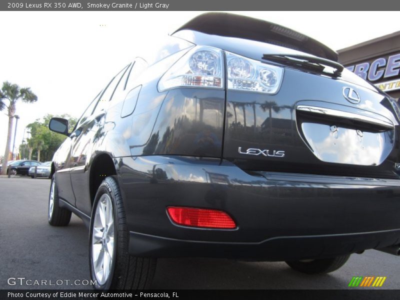Smokey Granite / Light Gray 2009 Lexus RX 350 AWD