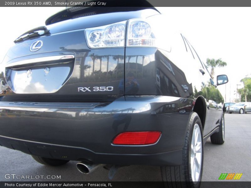 Smokey Granite / Light Gray 2009 Lexus RX 350 AWD