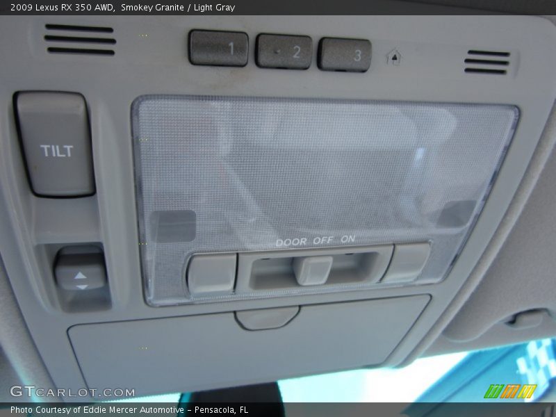 Smokey Granite / Light Gray 2009 Lexus RX 350 AWD