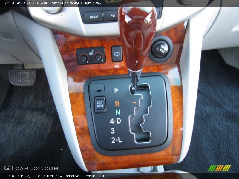 Smokey Granite / Light Gray 2009 Lexus RX 350 AWD