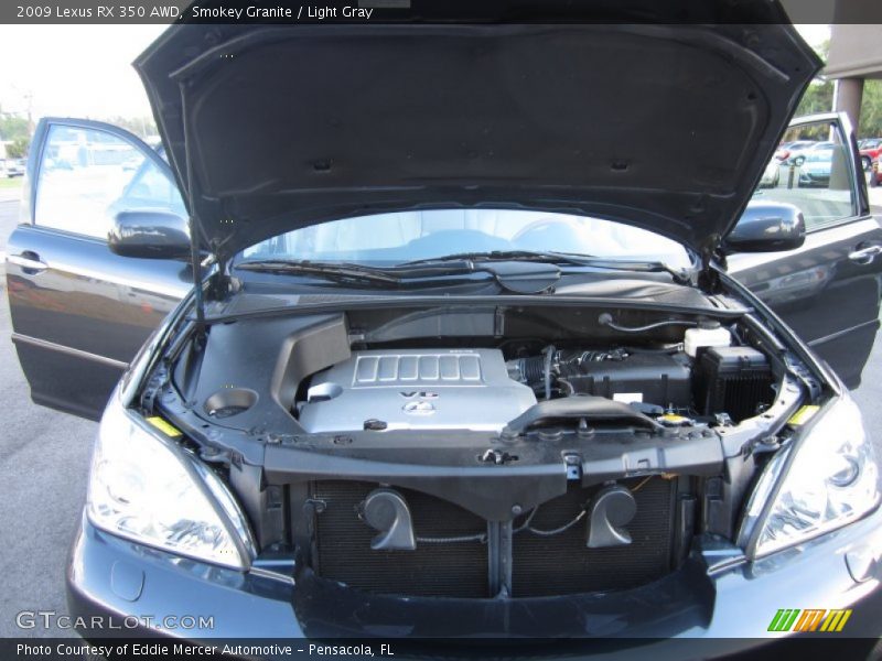 Smokey Granite / Light Gray 2009 Lexus RX 350 AWD