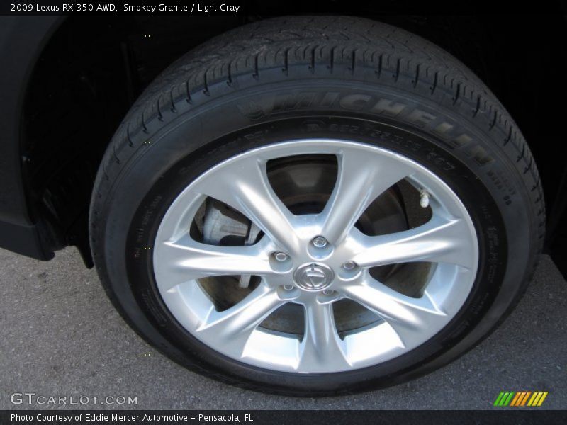 Smokey Granite / Light Gray 2009 Lexus RX 350 AWD