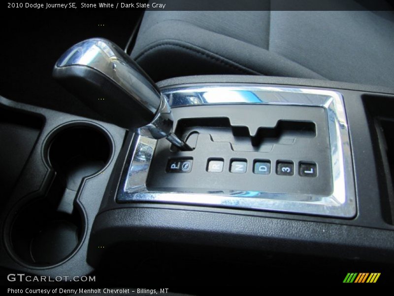 Stone White / Dark Slate Gray 2010 Dodge Journey SE