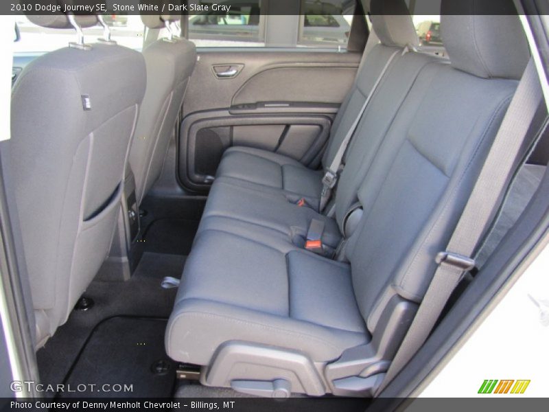 Stone White / Dark Slate Gray 2010 Dodge Journey SE