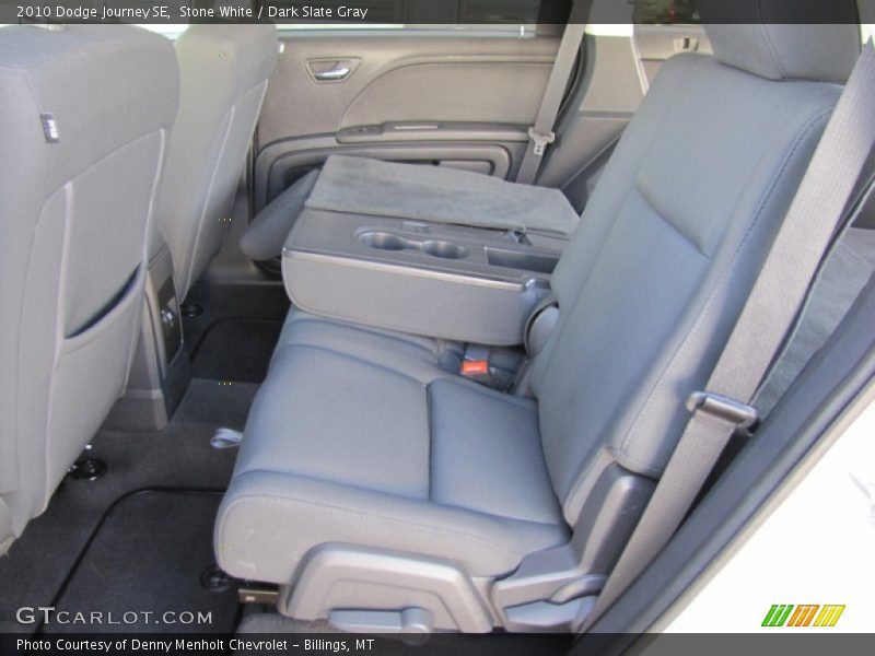 Stone White / Dark Slate Gray 2010 Dodge Journey SE