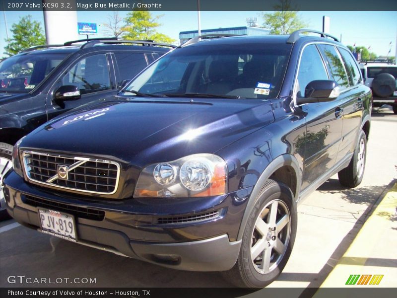 Magic Blue Metallic / Graphite 2007 Volvo XC90 3.2