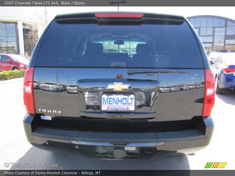 Black / Ebony 2007 Chevrolet Tahoe LTZ 4x4