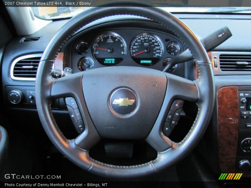 Black / Ebony 2007 Chevrolet Tahoe LTZ 4x4