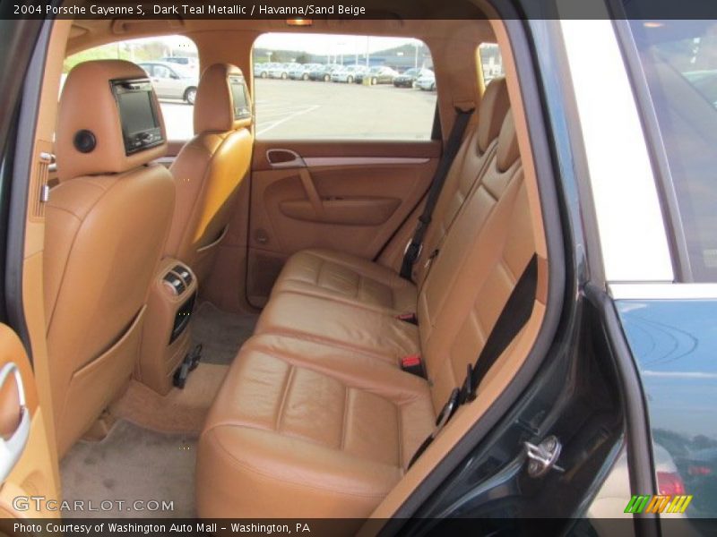 Dark Teal Metallic / Havanna/Sand Beige 2004 Porsche Cayenne S