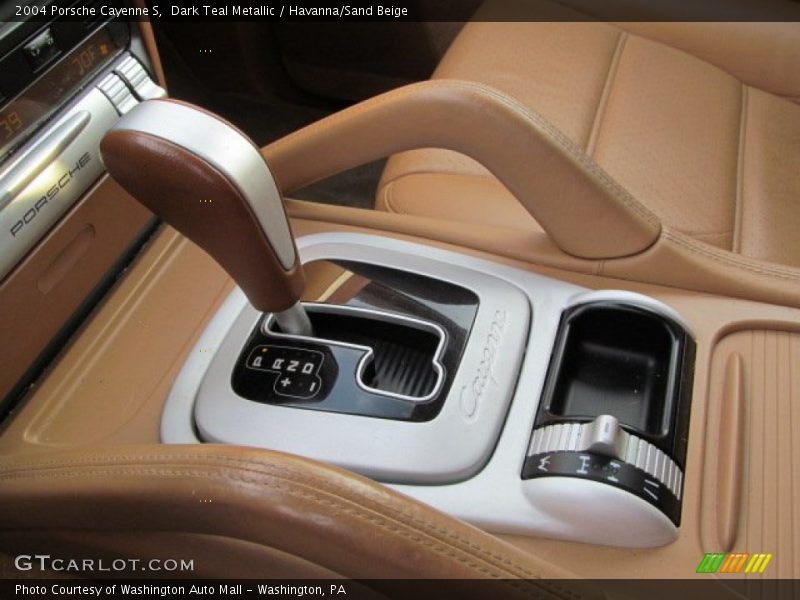 Dark Teal Metallic / Havanna/Sand Beige 2004 Porsche Cayenne S