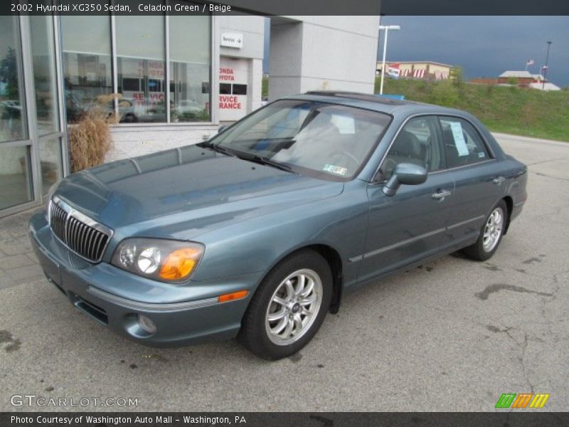 Celadon Green / Beige 2002 Hyundai XG350 Sedan