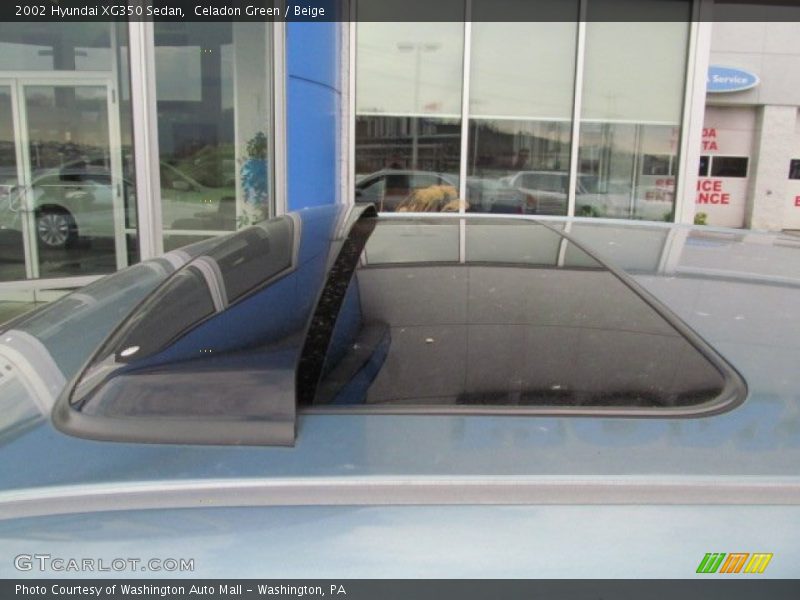 Celadon Green / Beige 2002 Hyundai XG350 Sedan
