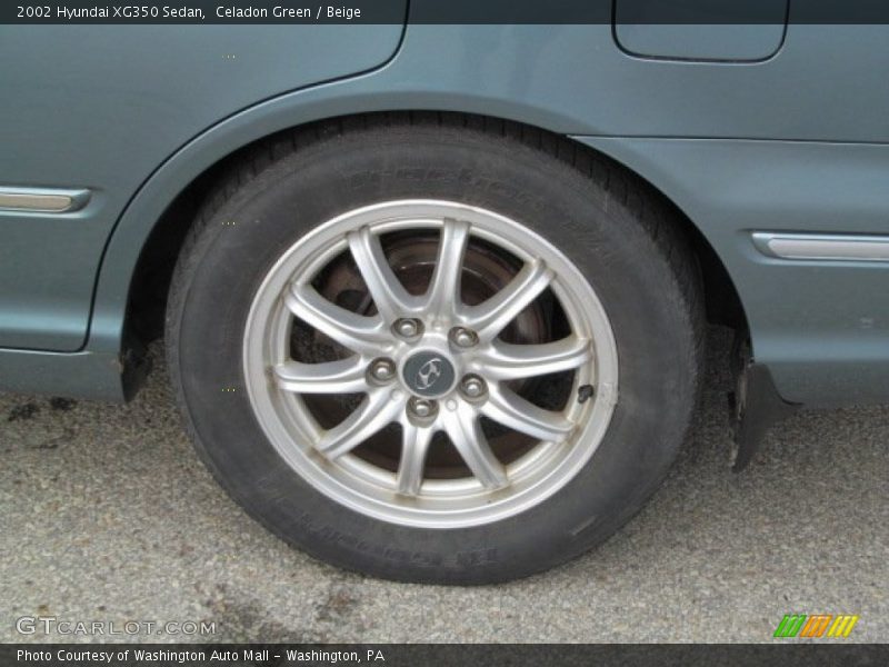 Celadon Green / Beige 2002 Hyundai XG350 Sedan