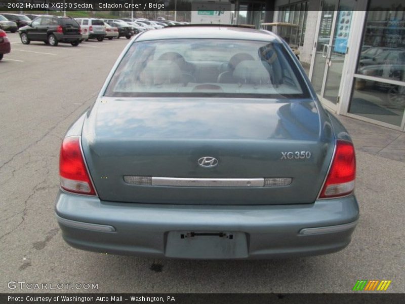 Celadon Green / Beige 2002 Hyundai XG350 Sedan