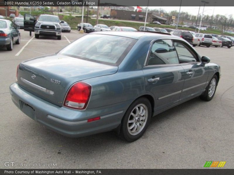 Celadon Green / Beige 2002 Hyundai XG350 Sedan